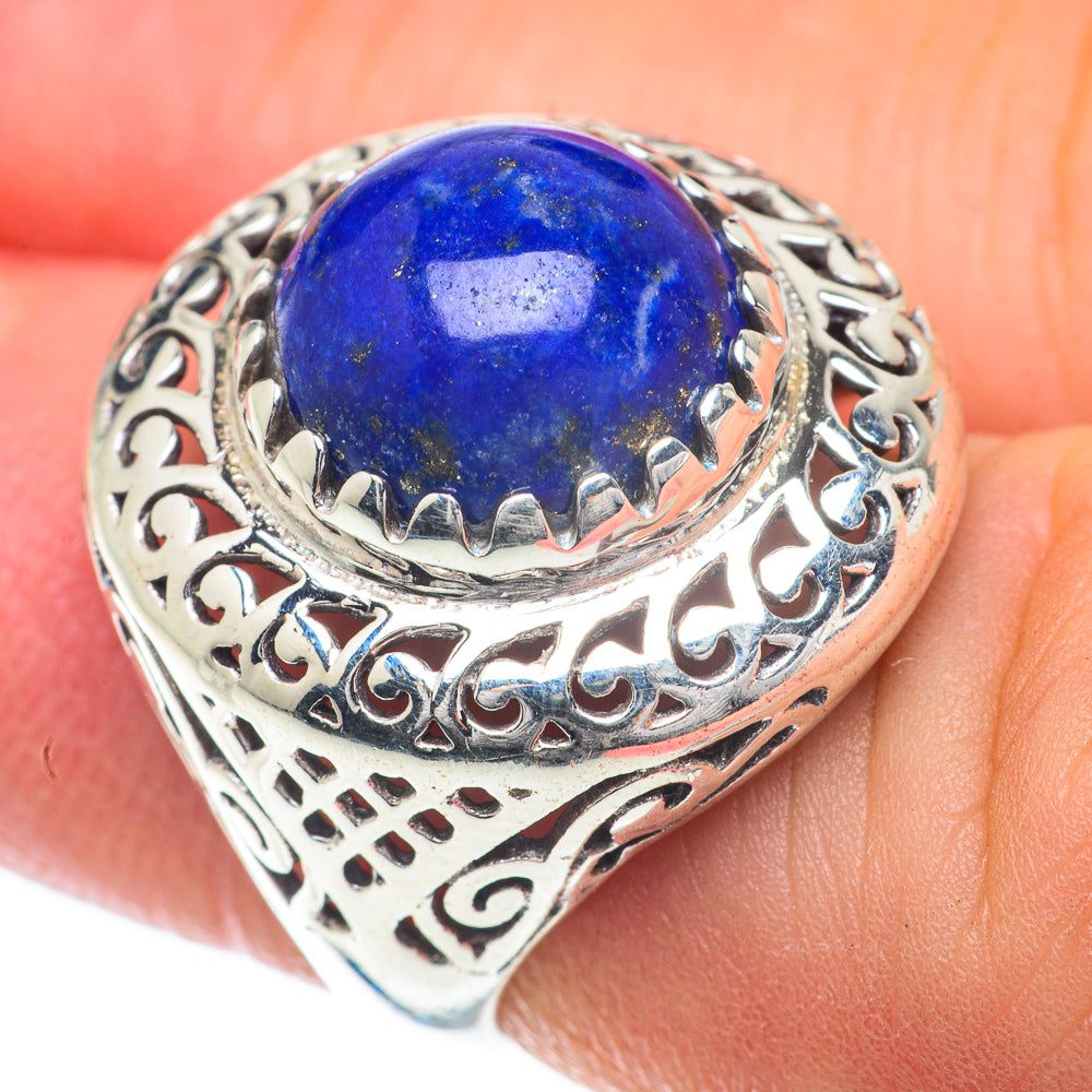 Lapis Lazuli Rings handcrafted by Ana Silver Co - RING59840