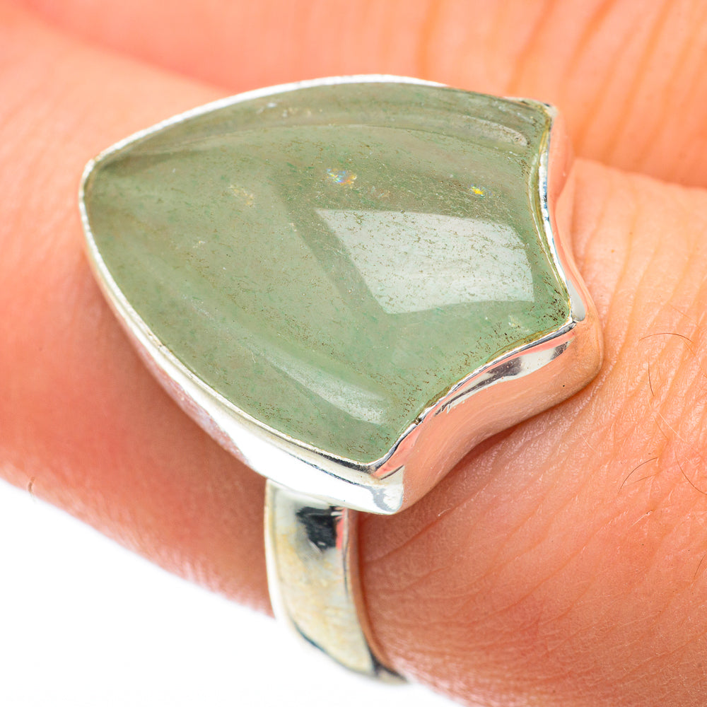 Prehnite Rings handcrafted by Ana Silver Co - RING59844
