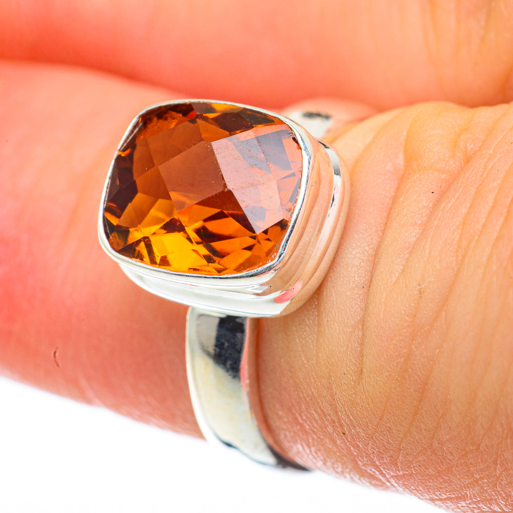 Citrine Rings handcrafted by Ana Silver Co - RING59849