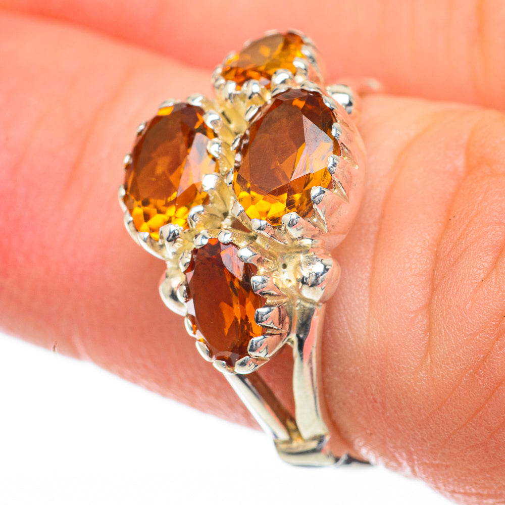 Citrine Rings handcrafted by Ana Silver Co - RING59851