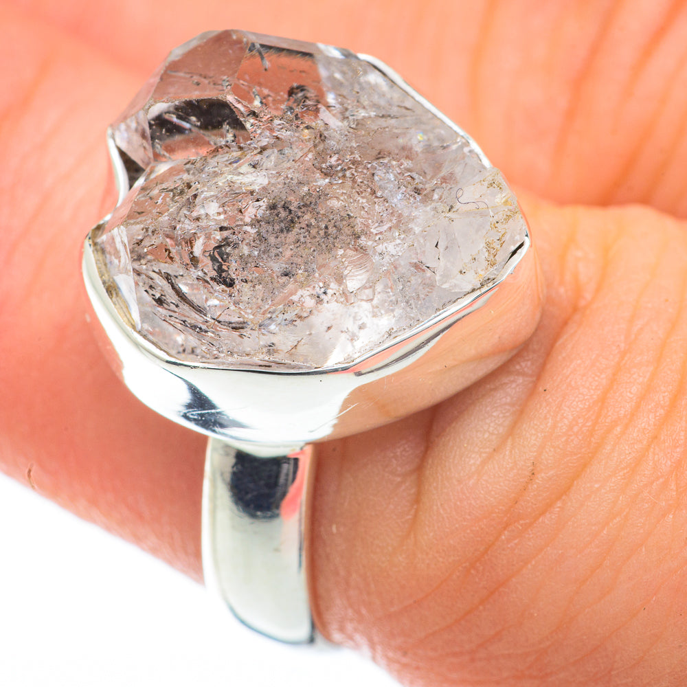 Herkimer Diamond Rings handcrafted by Ana Silver Co - RING59860