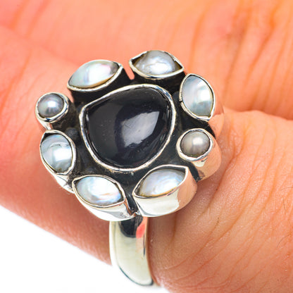 Black Onyx Rings handcrafted by Ana Silver Co - RING59862