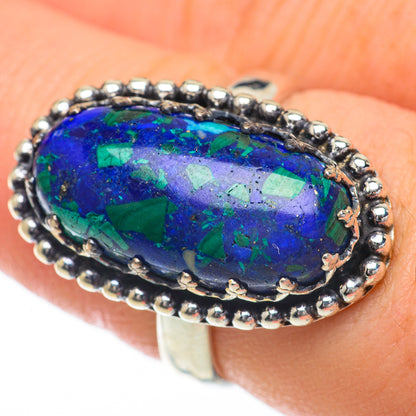Azurite Rings handcrafted by Ana Silver Co - RING59868