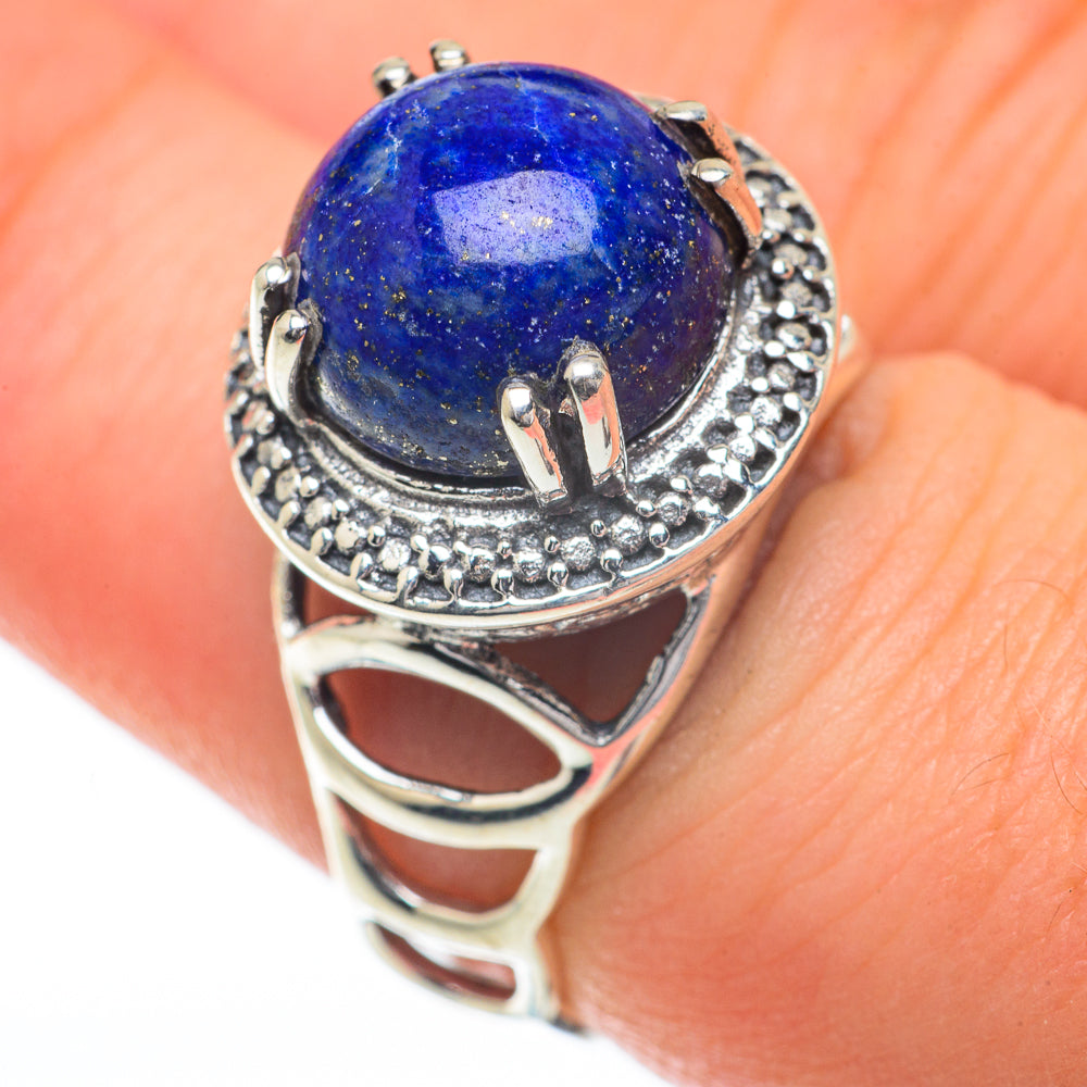 Lapis Lazuli Rings handcrafted by Ana Silver Co - RING59869