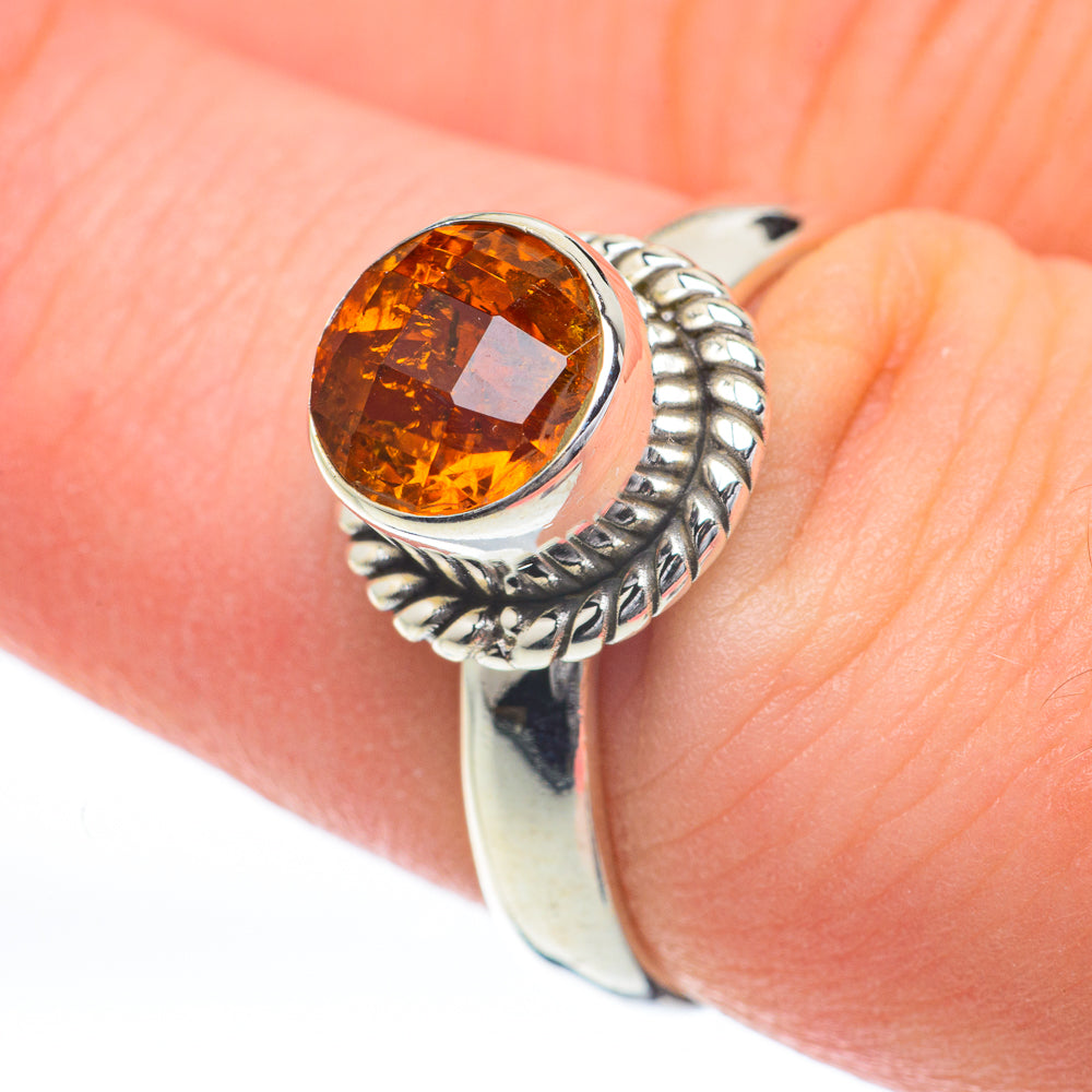 Citrine Rings handcrafted by Ana Silver Co - RING59882