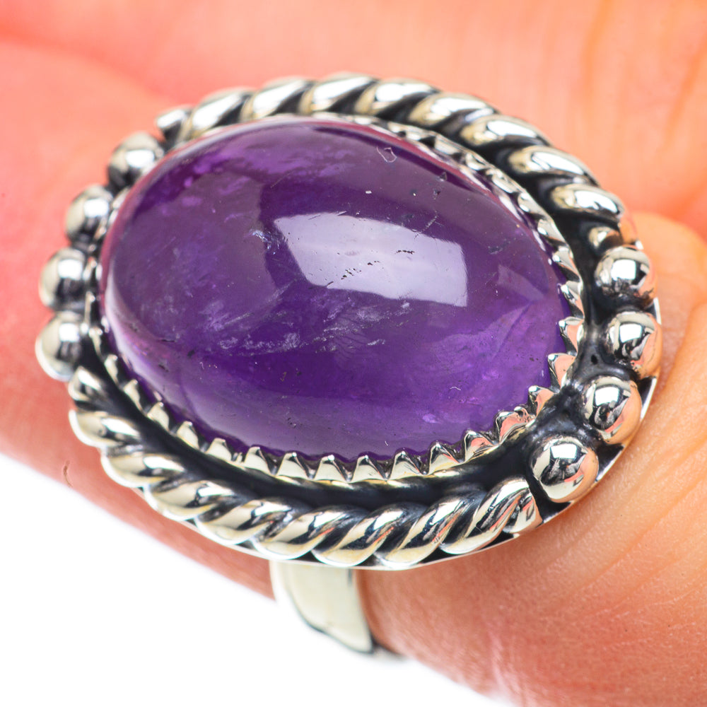 Amethyst Rings handcrafted by Ana Silver Co - RING59890