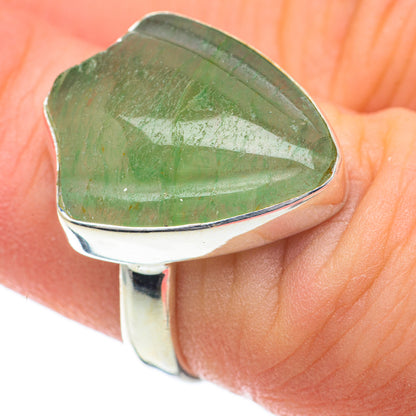 Prehnite Rings handcrafted by Ana Silver Co - RING59907