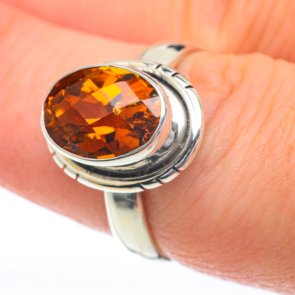 Citrine Rings handcrafted by Ana Silver Co - RING59911