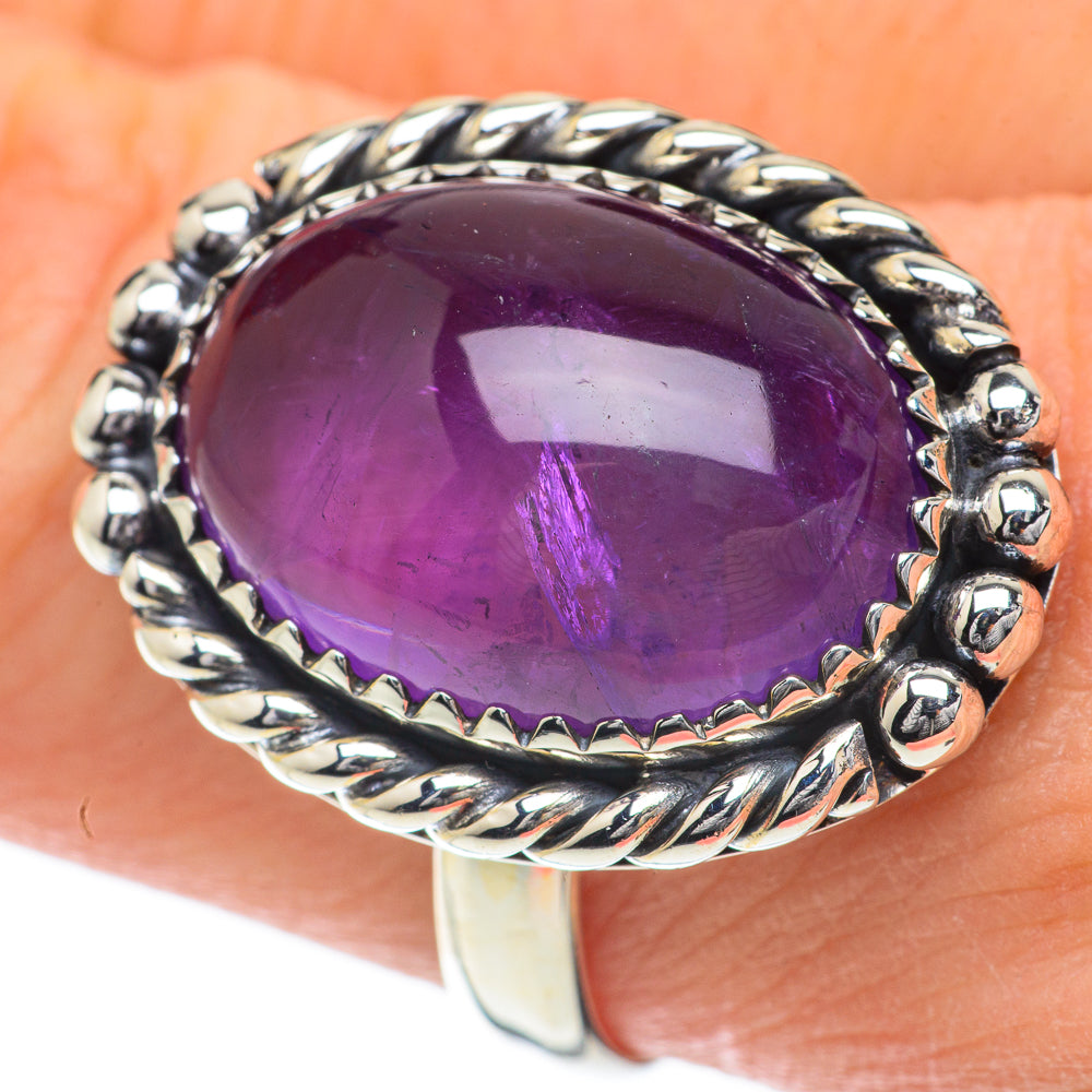 Amethyst Rings handcrafted by Ana Silver Co - RING59918