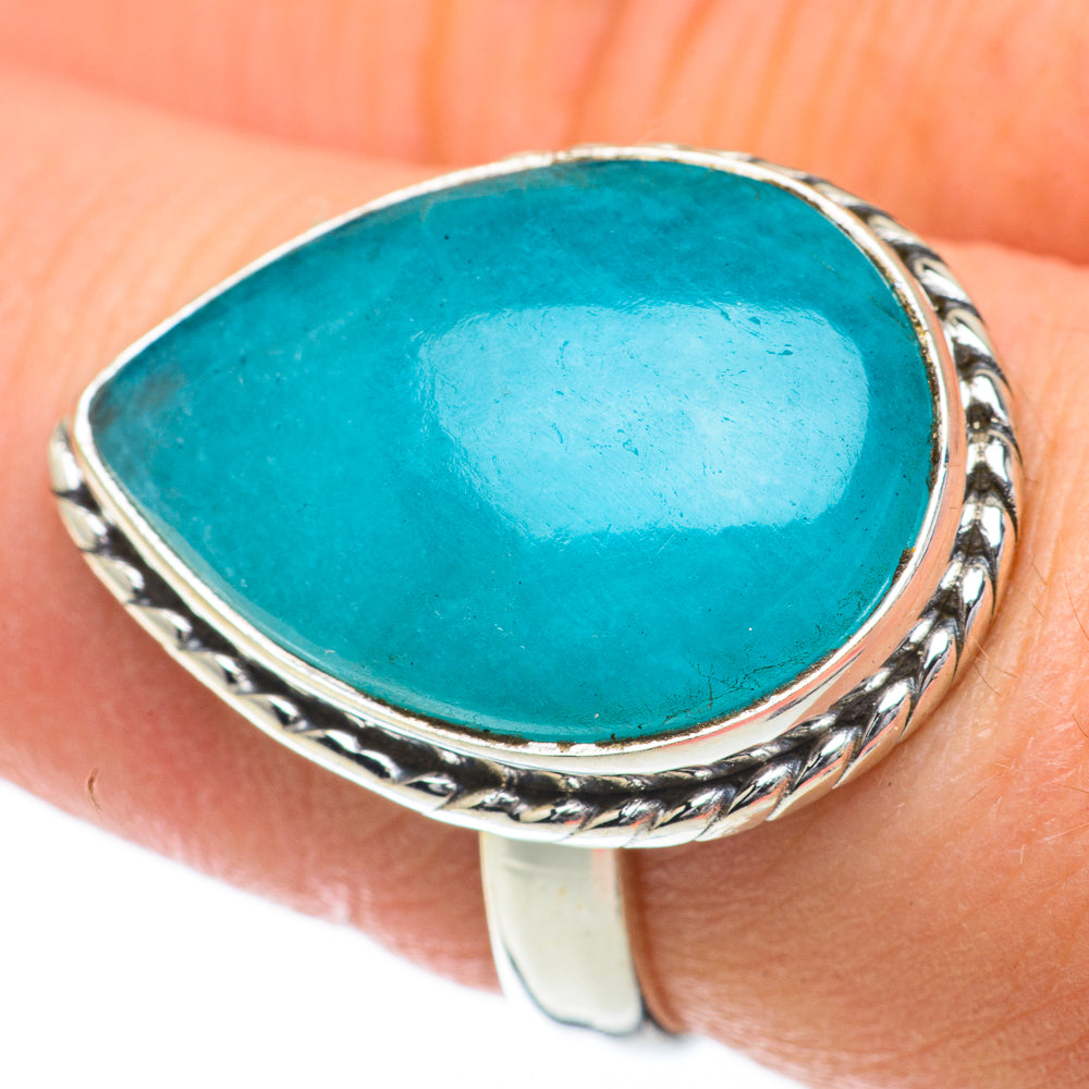 Peruvian Opal Rings handcrafted by Ana Silver Co - RING59951