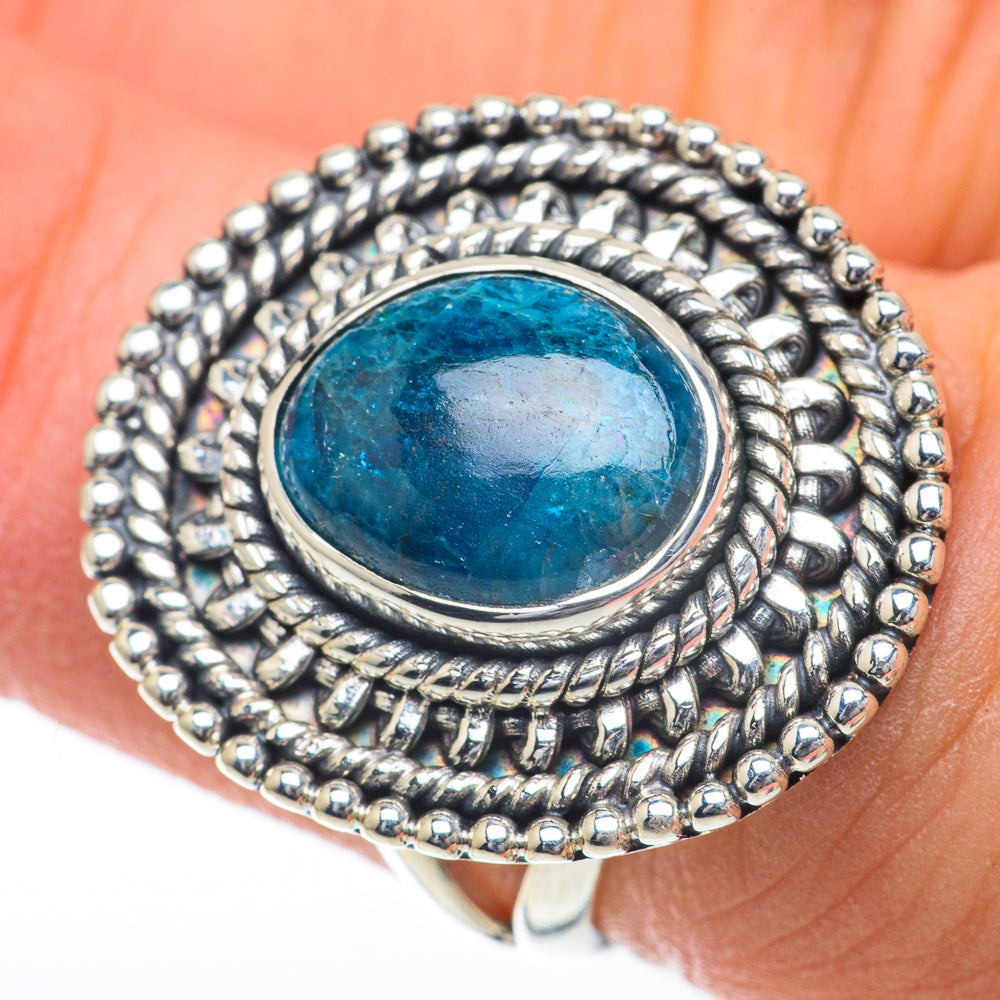Apatite Rings handcrafted by Ana Silver Co - RING59953