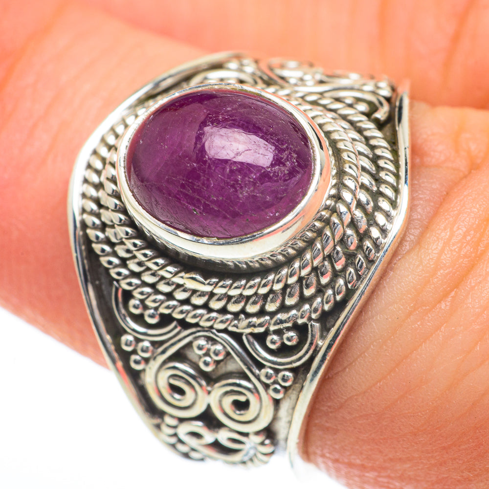Pink Tourmaline Rings handcrafted by Ana Silver Co - RING59971