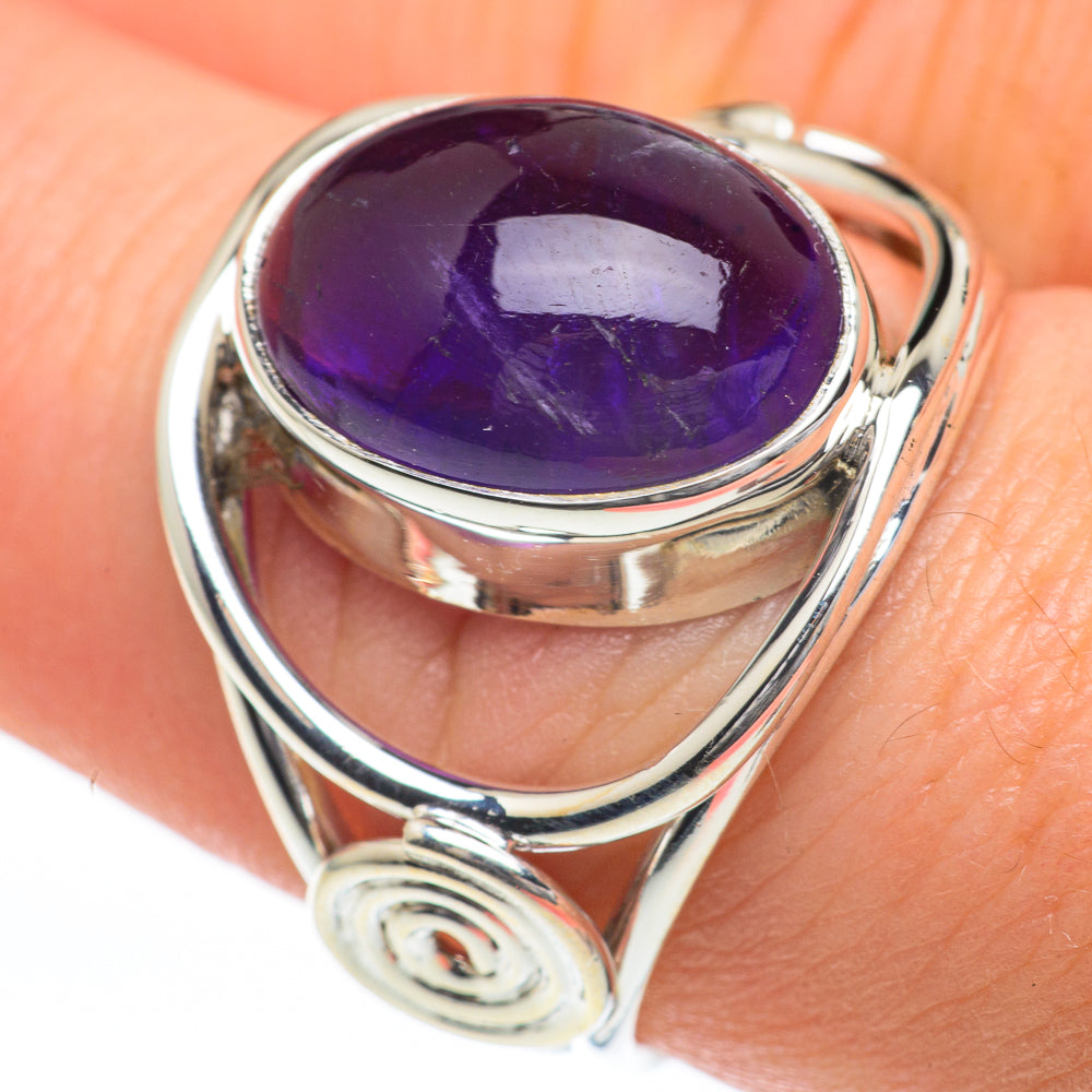 Amethyst Rings handcrafted by Ana Silver Co - RING59972