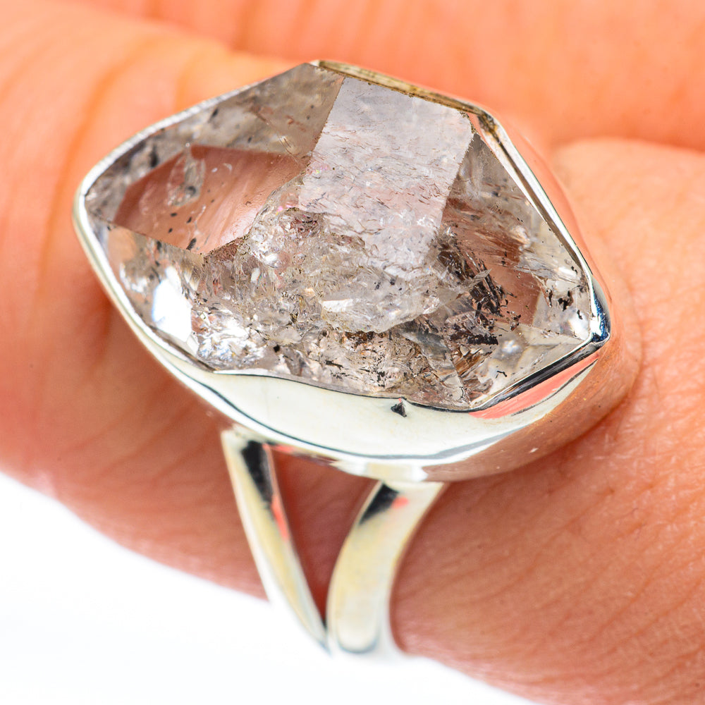 Herkimer Diamond Rings handcrafted by Ana Silver Co - RING59974