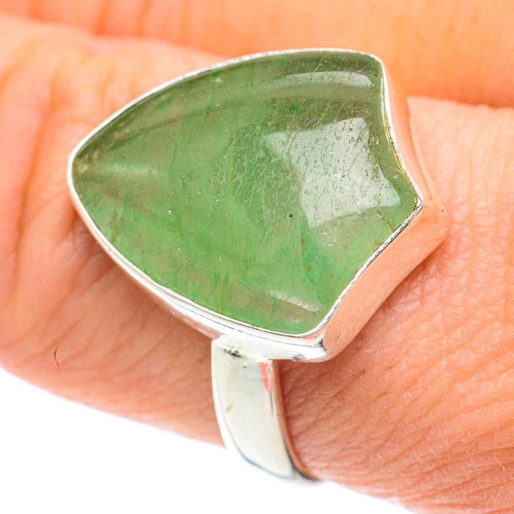Prehnite Rings handcrafted by Ana Silver Co - RING59987
