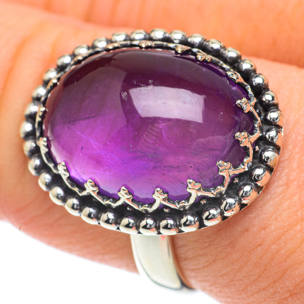Amethyst Rings handcrafted by Ana Silver Co - RING59999