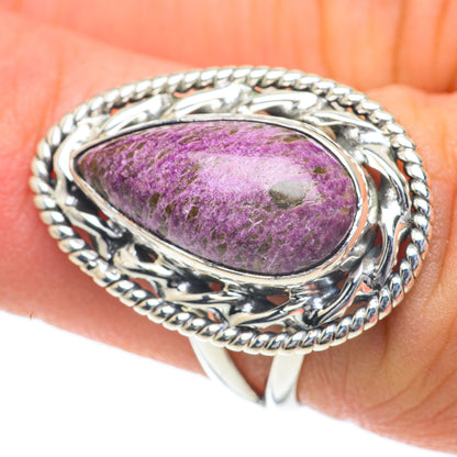 Stichtite Rings handcrafted by Ana Silver Co - RING60022