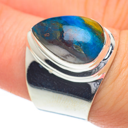 Shattuckite Rings handcrafted by Ana Silver Co - RING60029