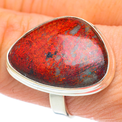 Bloodstone Rings handcrafted by Ana Silver Co - RING60078