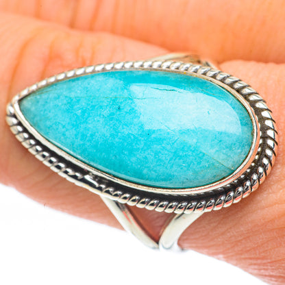 Amazonite Rings handcrafted by Ana Silver Co - RING60090