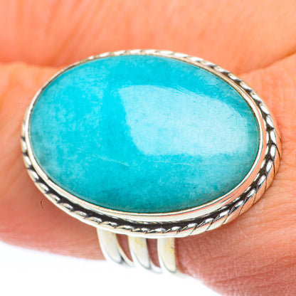 Amazonite Rings handcrafted by Ana Silver Co - RING60091