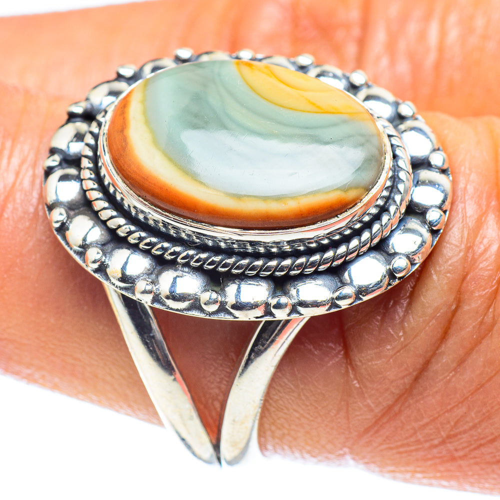 Willow Creek Jasper Rings handcrafted by Ana Silver Co - RING60123