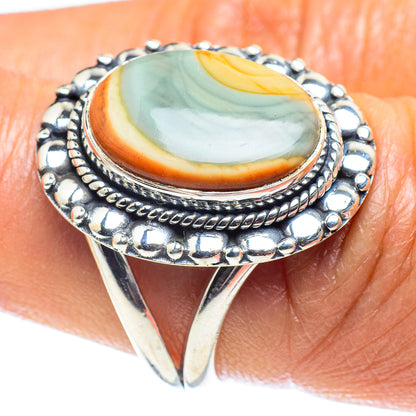 Willow Creek Jasper Rings handcrafted by Ana Silver Co - RING60123