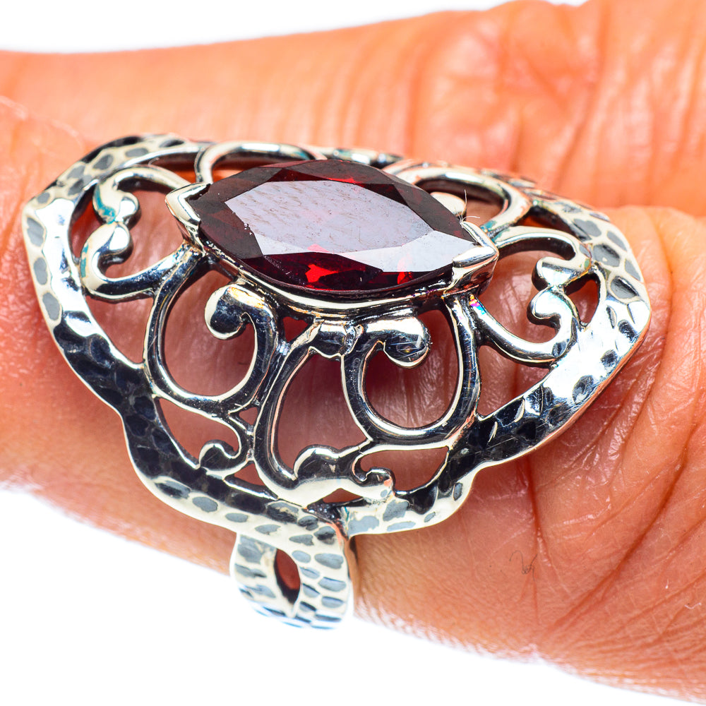 Garnet Rings handcrafted by Ana Silver Co - RING60150