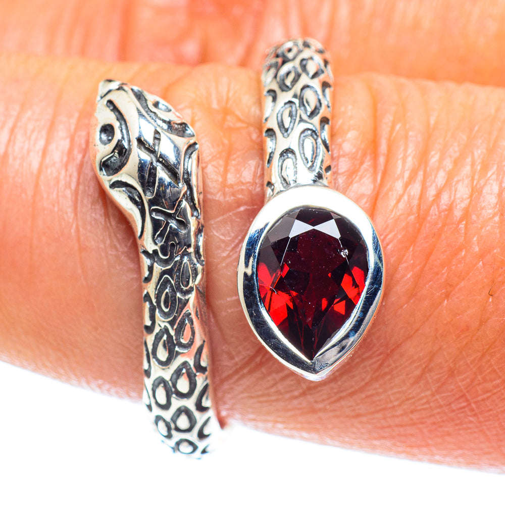 Garnet Rings handcrafted by Ana Silver Co - RING60154