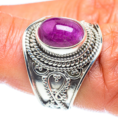 Pink Tourmaline Rings handcrafted by Ana Silver Co - RING60155