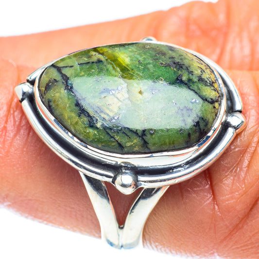 Rainforest Jasper Rings handcrafted by Ana Silver Co - RING60157