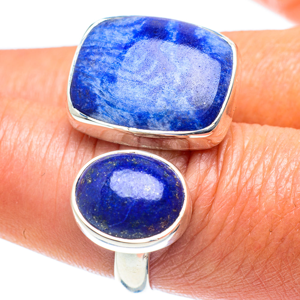 Sodalite Rings handcrafted by Ana Silver Co - RING60167