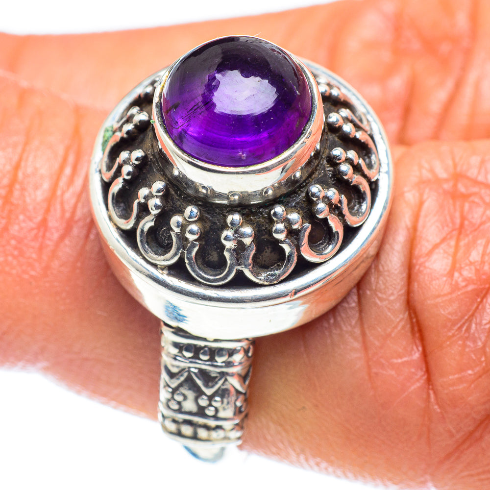 Amethyst Rings handcrafted by Ana Silver Co - RING60174