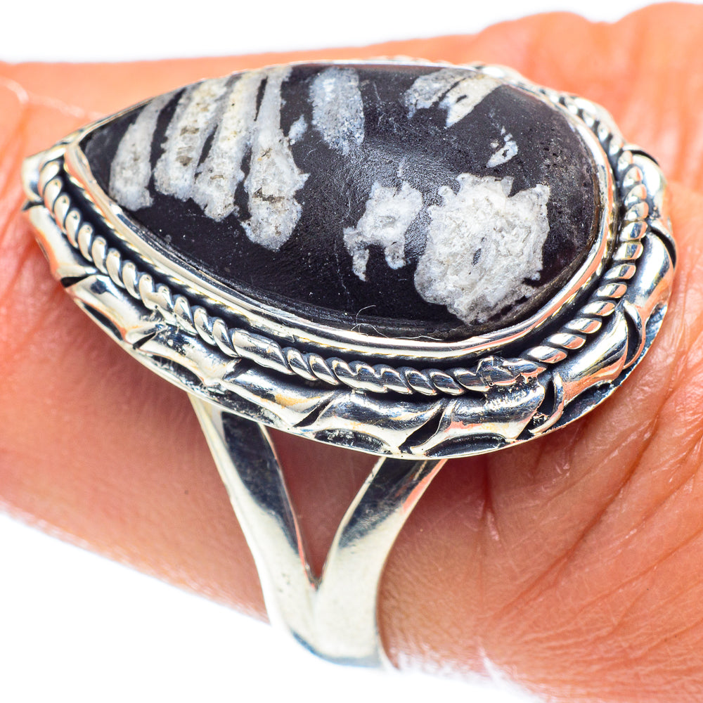 Chrysanthemum Stone Rings handcrafted by Ana Silver Co - RING60195