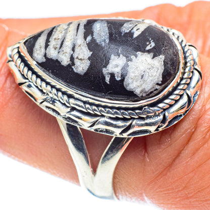 Chrysanthemum Stone Rings handcrafted by Ana Silver Co - RING60195