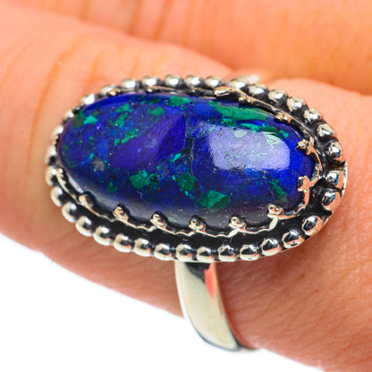 Azurite Rings handcrafted by Ana Silver Co - RING60223