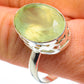 Prehnite Rings handcrafted by Ana Silver Co - RING60227