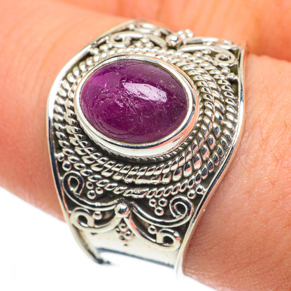 Pink Tourmaline Rings handcrafted by Ana Silver Co - RING60235
