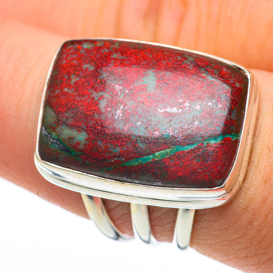 Bloodstone Rings handcrafted by Ana Silver Co - RING60237
