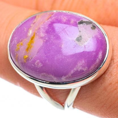 Phosphosiderite Rings handcrafted by Ana Silver Co - RING60243