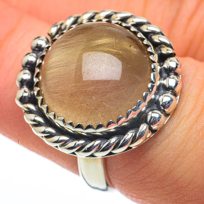 Rutilated Quartz Rings handcrafted by Ana Silver Co - RING60244