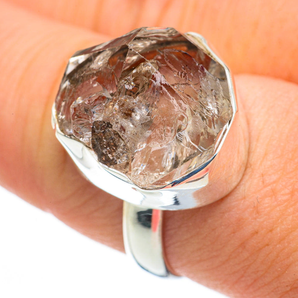 Herkimer Diamond Rings handcrafted by Ana Silver Co - RING60250