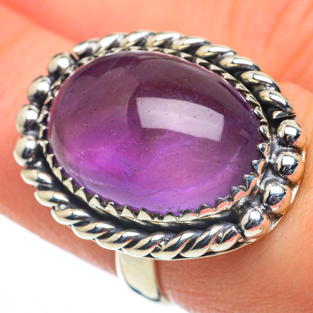 Amethyst Rings handcrafted by Ana Silver Co - RING60282