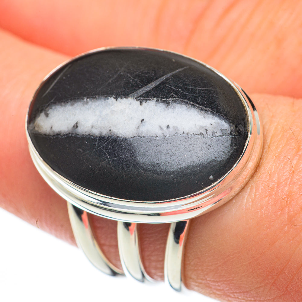 Pinolith Jasper Rings handcrafted by Ana Silver Co - RING60288