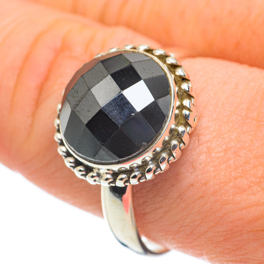 Hematite Rings handcrafted by Ana Silver Co - RING60296