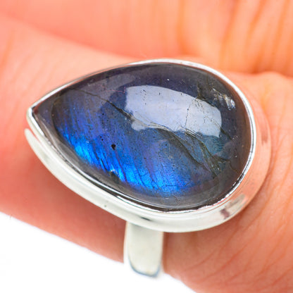 Labradorite Rings handcrafted by Ana Silver Co - RING60299