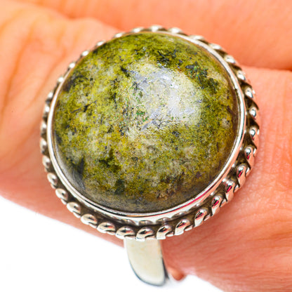 Rainforest Jasper Rings handcrafted by Ana Silver Co - RING60305