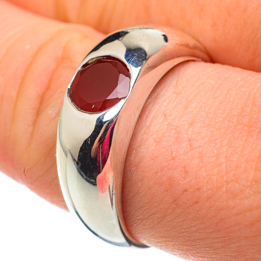 Red Onyx Rings handcrafted by Ana Silver Co - RING60312