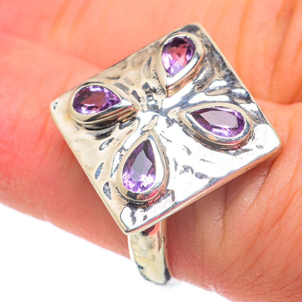 Amethyst Rings handcrafted by Ana Silver Co - RING60323