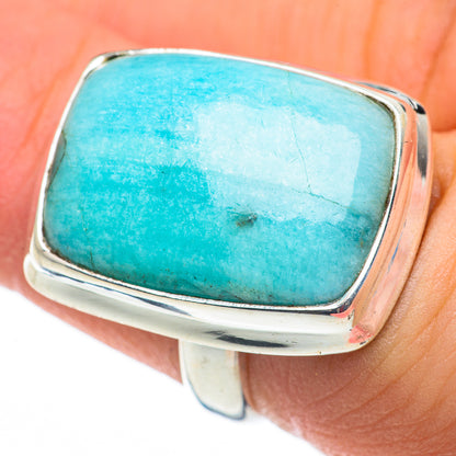 Larimar Rings handcrafted by Ana Silver Co - RING60340